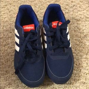 Blue adidas